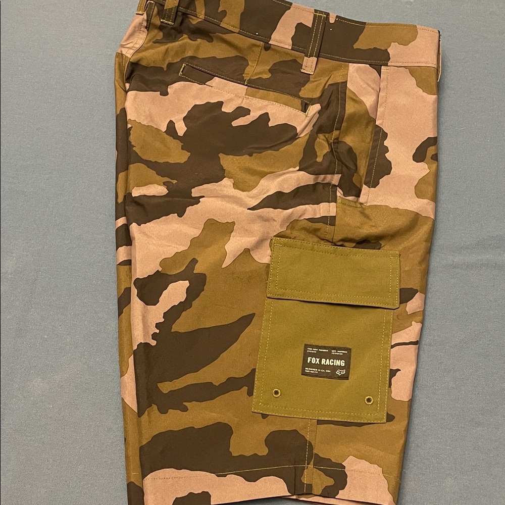 Fox Essex tech print short camo